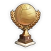 Beach Volleyball Champion Trophy