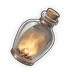 Flickering Glass Bottle