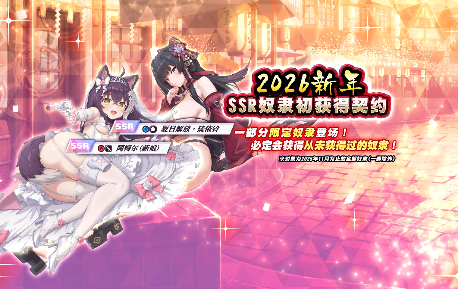 Happy New YearSSRSlaveFirst Obtain Contract