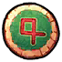 Flame Tree Rune (Fine)