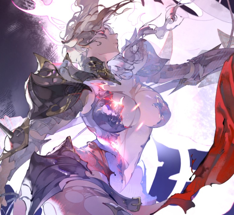 Valora - SSR Assassin character from Silver and Blood gacha game